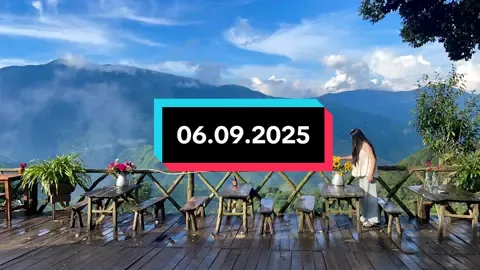 Bầu trời từ lúc vừa ngớt mưa đến lúc nắng đẹp #taxua #luhomestaytaxua #reviewtaxua #trending #homestaytaxua 