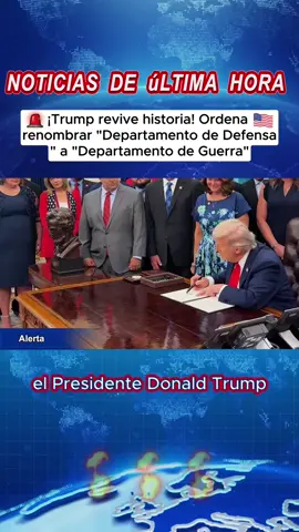 ¿Regreso a 1947? Trump restaura nombre 