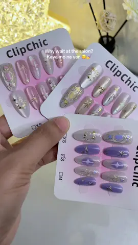 Super ganda. Super chic. ✨💅#clipchicnailph #pressonnails #fakenails 