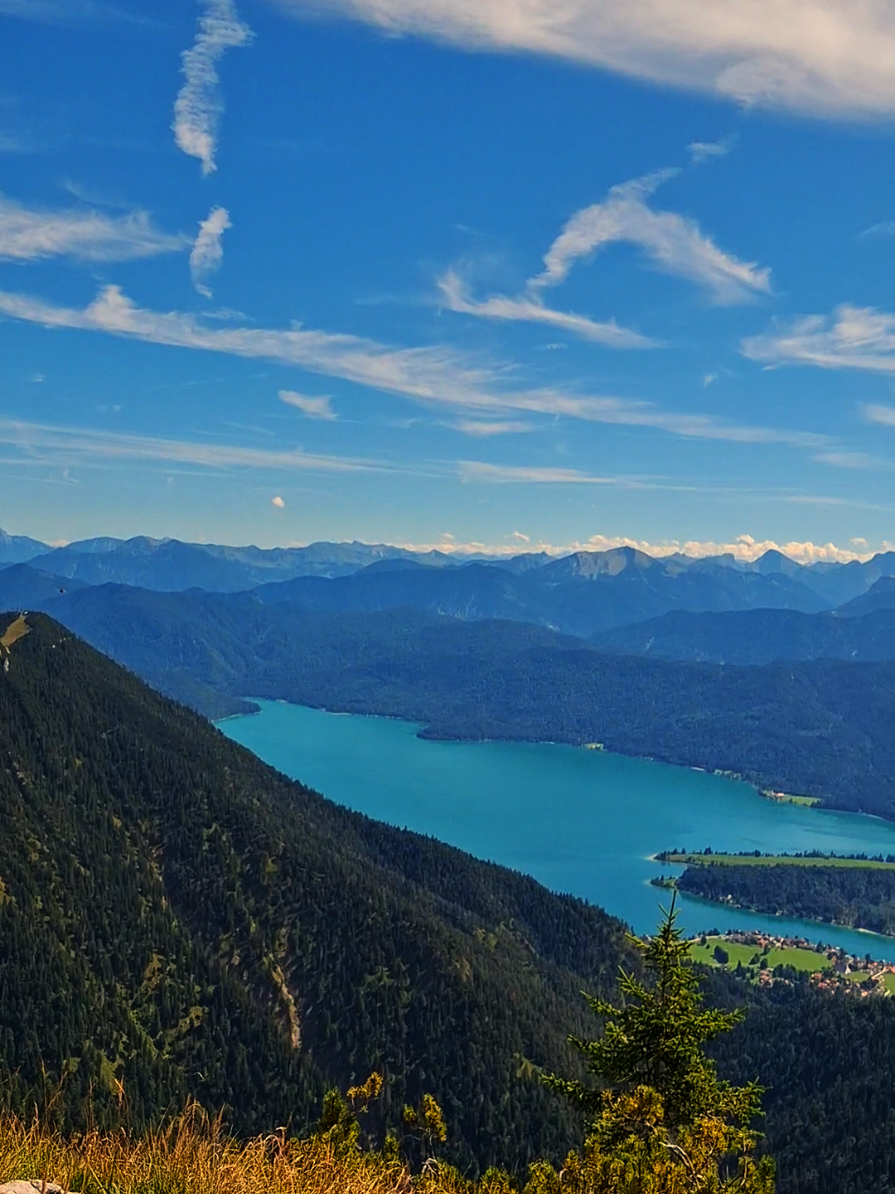 worth every step ♡ #view #wandern #heimgarten #walchensee #herzogstand 