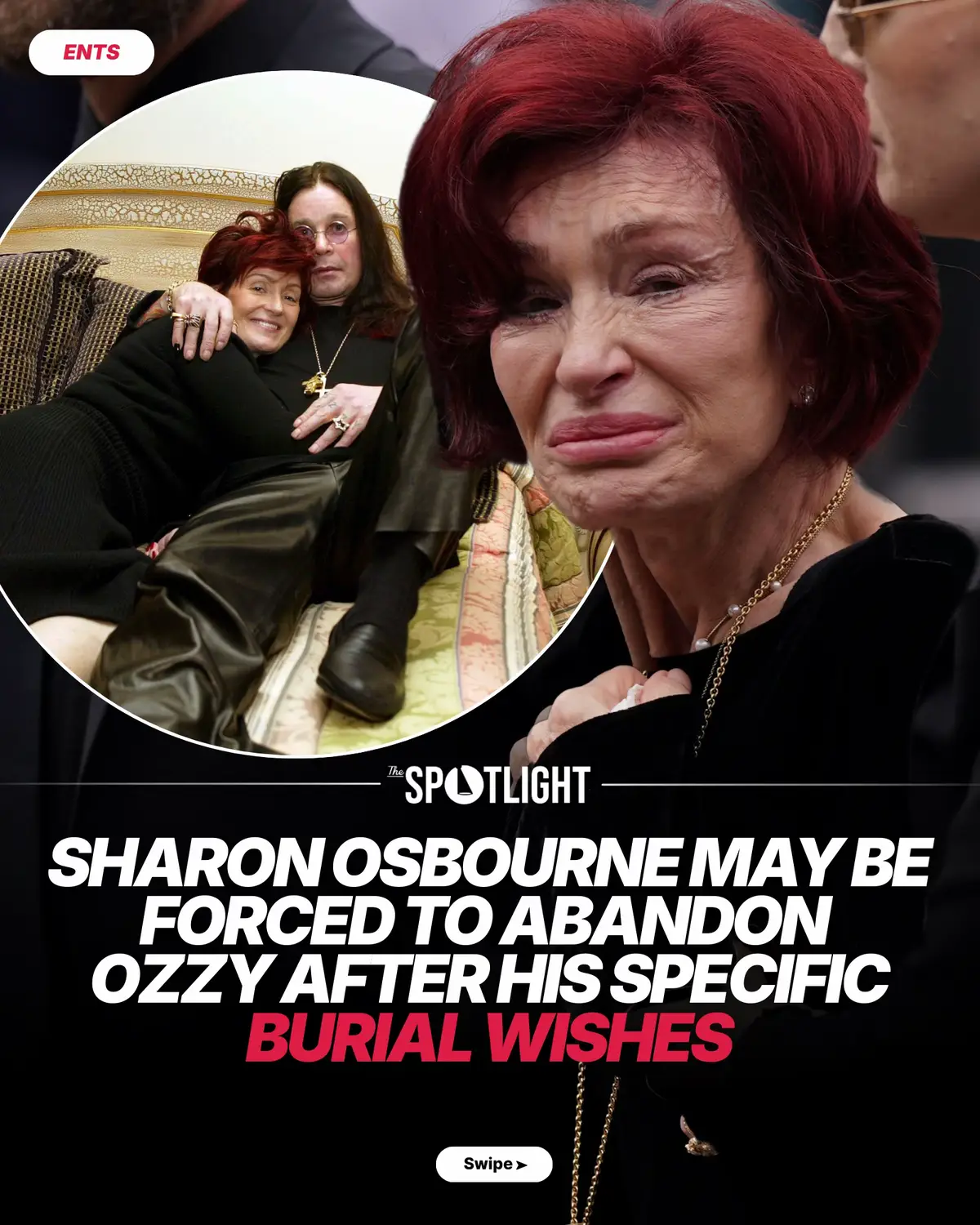 When Ozzy Osbourne asked his beloved wife and children to bury him under a crabapple tree in the garden of the family’s sprawling Buckinghamshire estate, they immediately agreed. It was, of course, his dying wish and a place where they could remember him. He told Sharon, ‘Don’t cremate me, whatever you do. I want to be put in the ground, in a nice garden somewhere, with a tree planted over my head. A crabapple tree, preferably.’ Now it seems that this final act of love for her husband of 43 years has left Sharon with a painful dilemma.