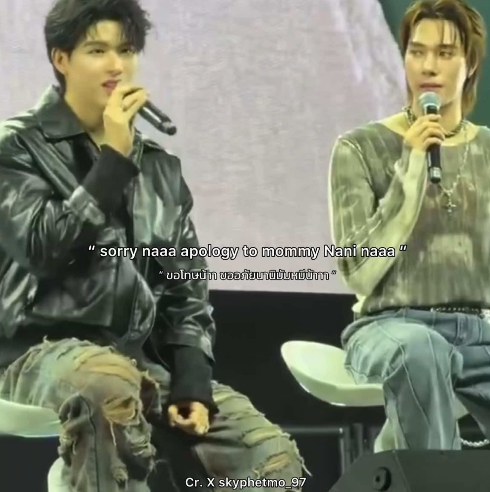 กายขอท่ดที่พานานิไปวิ่งแล้วไม่สบาย ส่วนน้องนานิก็ออกมาปกป้องบอกผิดที่ร่างกายเราเอง หาาอืมมป้าเข้าใจละ #สกายนานิ #skynani 