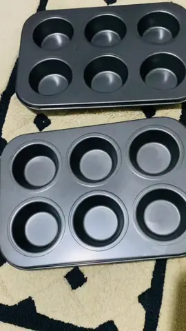 6/12/Holes Cup Molder Non-Stick Steel Baking Pan Cake Oval Mould Baking Tools 🧁✨ #baking  #bakingtools  ##fyp #trend 
