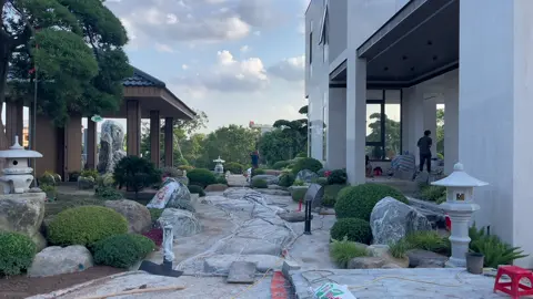 Những khâu cuối cùng cho sân vườn nhật #xuhuongtiktok #sanvuondep #thietkecanhquansanvuon #hottrend #hồkoiđẹp 