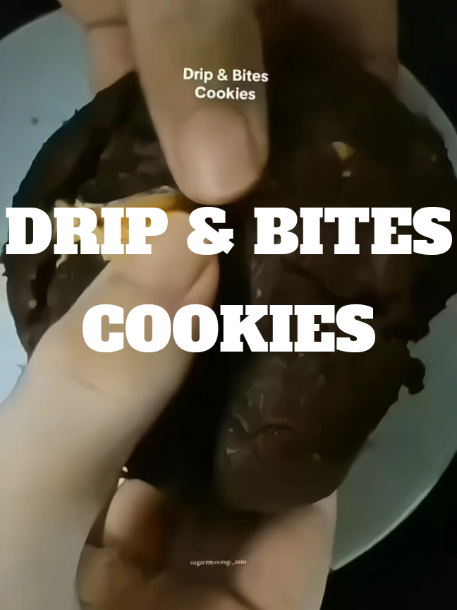 Drip and bites cookies😍 #dripandbitescookies #dripandbites #chunkycookies #chocolatecookies #dessert 