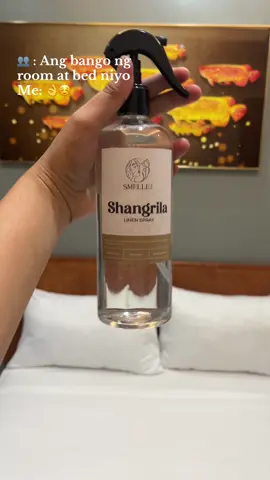 Kaya pla Trending lakas makabango namn kasi nitong Shangrila  #linenspray #fyp #smellexpensive #smellsgood 