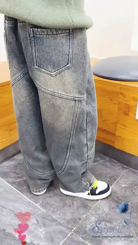 Quần jeans mềm hàng QC phong cách các tính cho bé đi học đi chơi#thoaimai #hangqc #quần #năngđộng #cuahangmuaxuan 