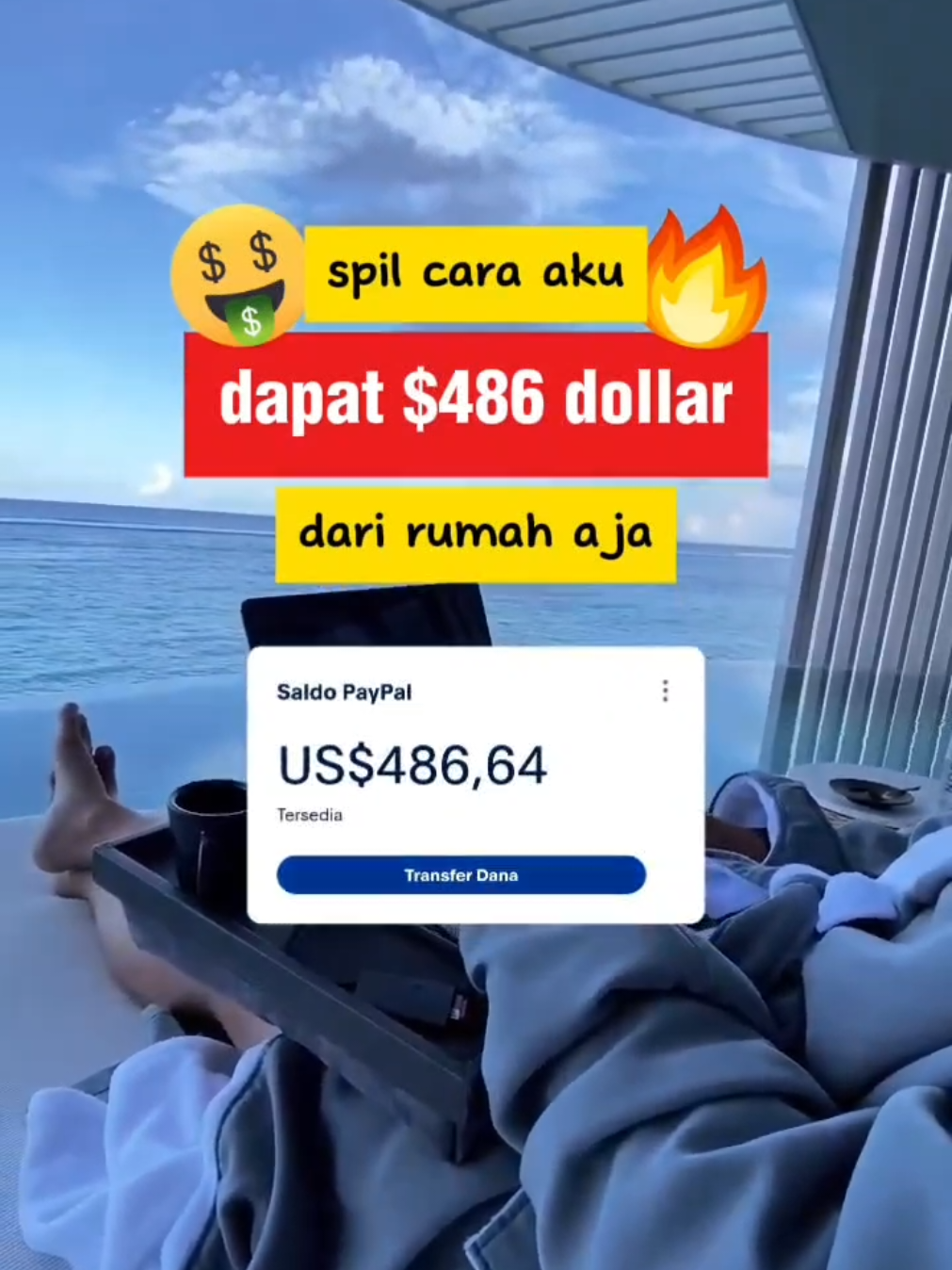 spil cara aku dapat $486 dari rumah aja #freelance #idefreelance #remotework #kerjaremote #kerjadarirumah 