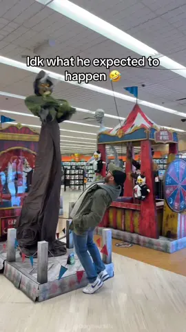 Jump Scare Madness in Halloween Shop!👻#fyp #foryou #tiktok #halloween #funny 