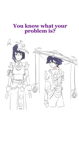 Sara does not approve of the tactic he is suggesting. Ship explanation: @jeshuica Explicación del ship: @jeshuica  #kujousara #scaramouche #sarascara #rarepair #kaedeharakazuha