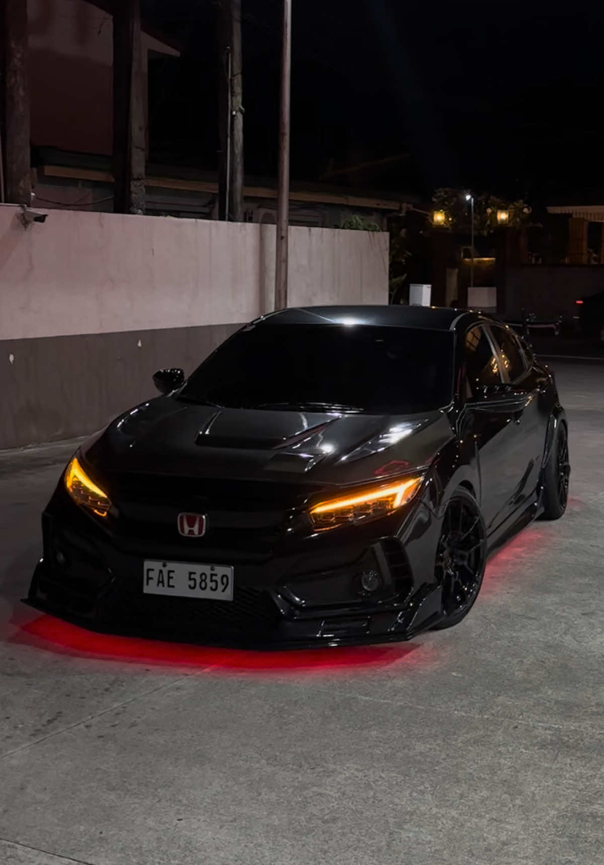 Blackcar, party in the backyard✨ #10thgencivic #civicfc #rsturbo #carsoftiktok #fypシ゚ 