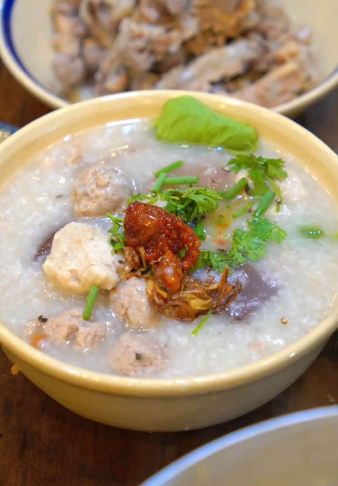 Cháo mọc cô Tám Thanh quê Hiếu #hieuchanque #chaomoc #gocong #mientaysongnuoc #viral 