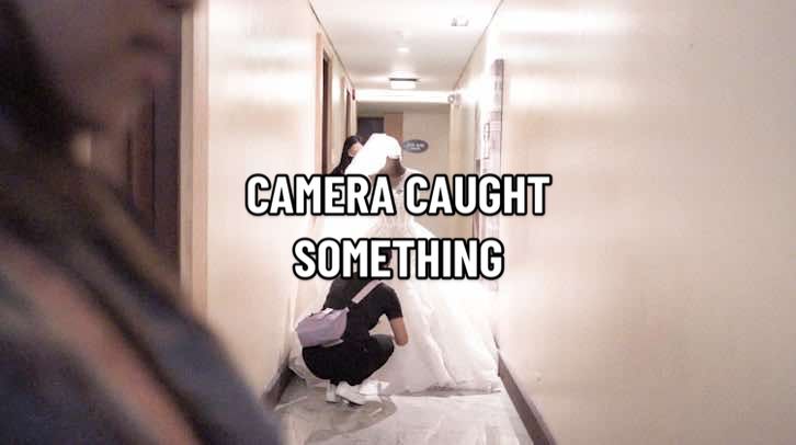 Edit: I didn’t expect this post to blow up. I was just as curious as you all are! Not trying to scare anyone, just sharing what happened. For those asking, yes we’ve requested the cctv footage to confirm things. We’re still waiting to hear back from the hotel. I am not going to name the hotel so we don’t hurt their business. Story: I was running through the clips nung shoot, then I noticed something. It was a shot of the gown in the middle of the hallway. As far as I remember lima lang kami don, my team and the 2 coordinators seen in the video. Nasa likod kami ng camera then on my *left side is the end of the hall (room namin and may isa pa). The two doors on my *left were closed the whole time. Dead silent nung nag s-shoot kami that I even cracked a joke about it. The first clip is raw, then the other is the same. Amplified lang yung audio and tinaasan ko brightness. Lahat kami same answer na alam namin walang dumaan nung nag shoot kami, meron man pero sa likod nung gown and that was after this. #photography #photographer #photographerlife 