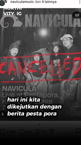 Pesta Pora MENGECEWAKAN Hari ini kita dikejutkan dengan berita PESTA PORA, salah satu acara musik terbesar di indonesia yang ternyata disponsori juga oleh PT Freeport Indonesia dimana perusahaan ini sedang tersandung isu lingkungan terkait eksploitasi tambang besar-besaran yang mengakibatkan pemukiman warga tergusur dan limbah yang mencemari lingkungan. banyak musisi dan performer yang mundur karena hal ini, diantaranya SUKATANI,NEGATIFA,SILAMPUKAU,FEAST,HINDIA,LEIPZIG,THE JEBLOGS,THE PANTURAS,dan musisi lainnya. Angkat topi untuk musisi yang batalkan konser demi kemanusiaan RESPECT ! Hal ini sudah pasti membuat penonton kecewa dan menyayangkan kenapa event musik sebesar Pesta Pora gak bijak dalam mencari dan memfilter sponsor semoga jadi pelajaran buat para penyelenggara event musik lainnya bahwa sisi kemanusiaan harus terus diutamakan,tetap Utarakan der!