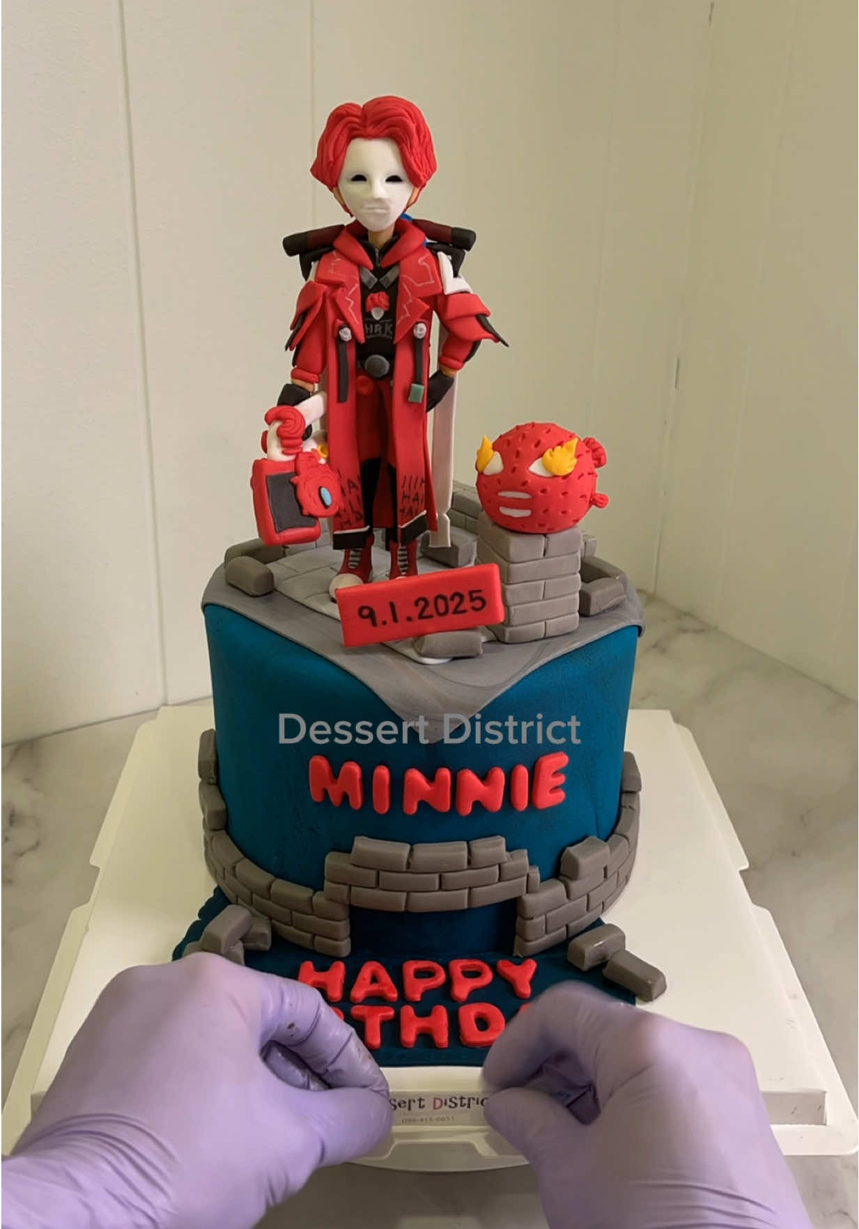 เอ้ะนี่ มันเกม อะไร? #dessertdistrict #gamecake #เค้กวันเกิด 