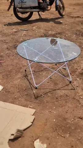 Glass center table, metal frame, center table styling ideas #fyp #furnitureuganda 