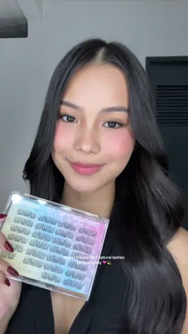 not gatekeeping this! 💗 super love na it’s natural-looking plus glueless para less hassle ✨ #colorlabs #clusterlashes #eyelashes #gluelesslashes #lashesextension 
