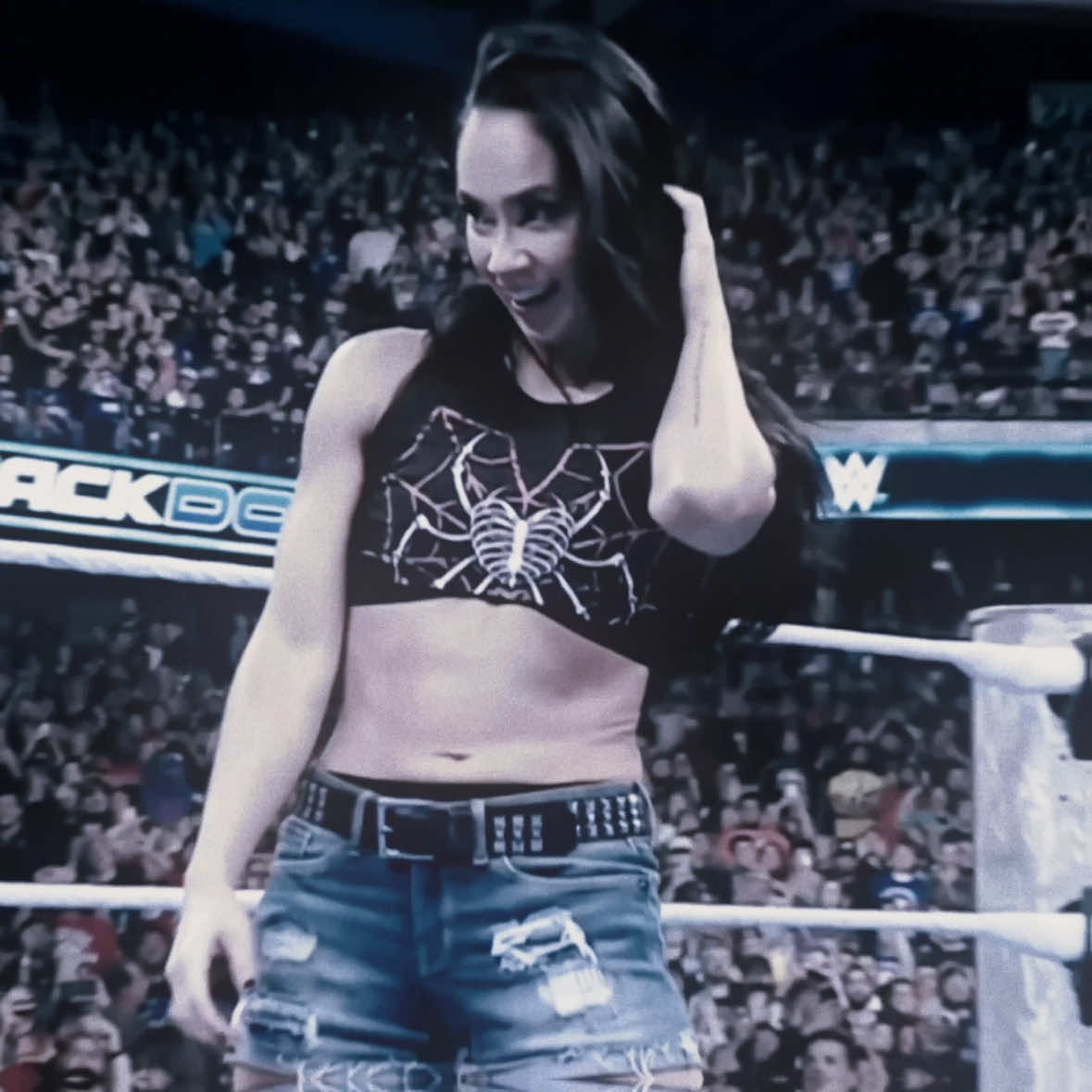 Immortal she, return to me.  Welcome back AJ Lee 🖤🩷 | scps: sbsscenes | #ajlee #ajleeedit #WWE #wweedit #wrestling #womenswrestling 