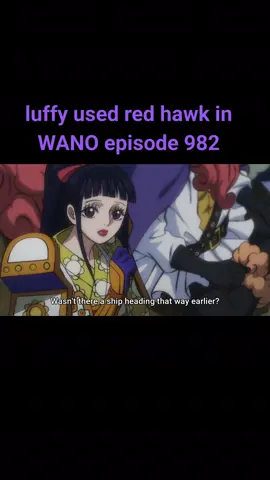 Luffy and the Straw Hats ' grand entrance into the final battle on Wano #onepiece #fyp #redhawk #luffy 