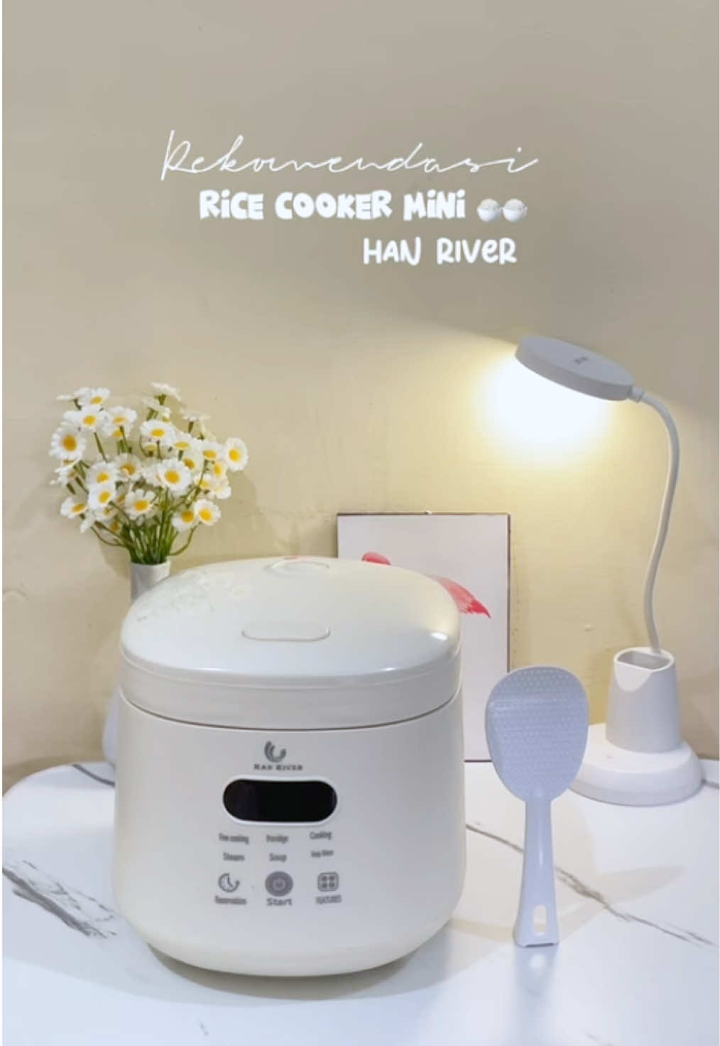HAN RIVER Multifungsi Rice Cooker Mini 1.2L 400watt #ricecooker #ricecookermini #ricecookermurah #hanriver 