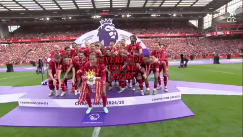 Liverpool 25/26 Clampions league XI looks crazyyy🔥👌#liverpool #championsleague #football #viralvideo 