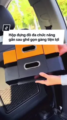 Hộp đựng đa năng gắn sau ghế ô tô. #phukienxehoi #dochoixehoi #tienichxehoi #viral #foryou 
