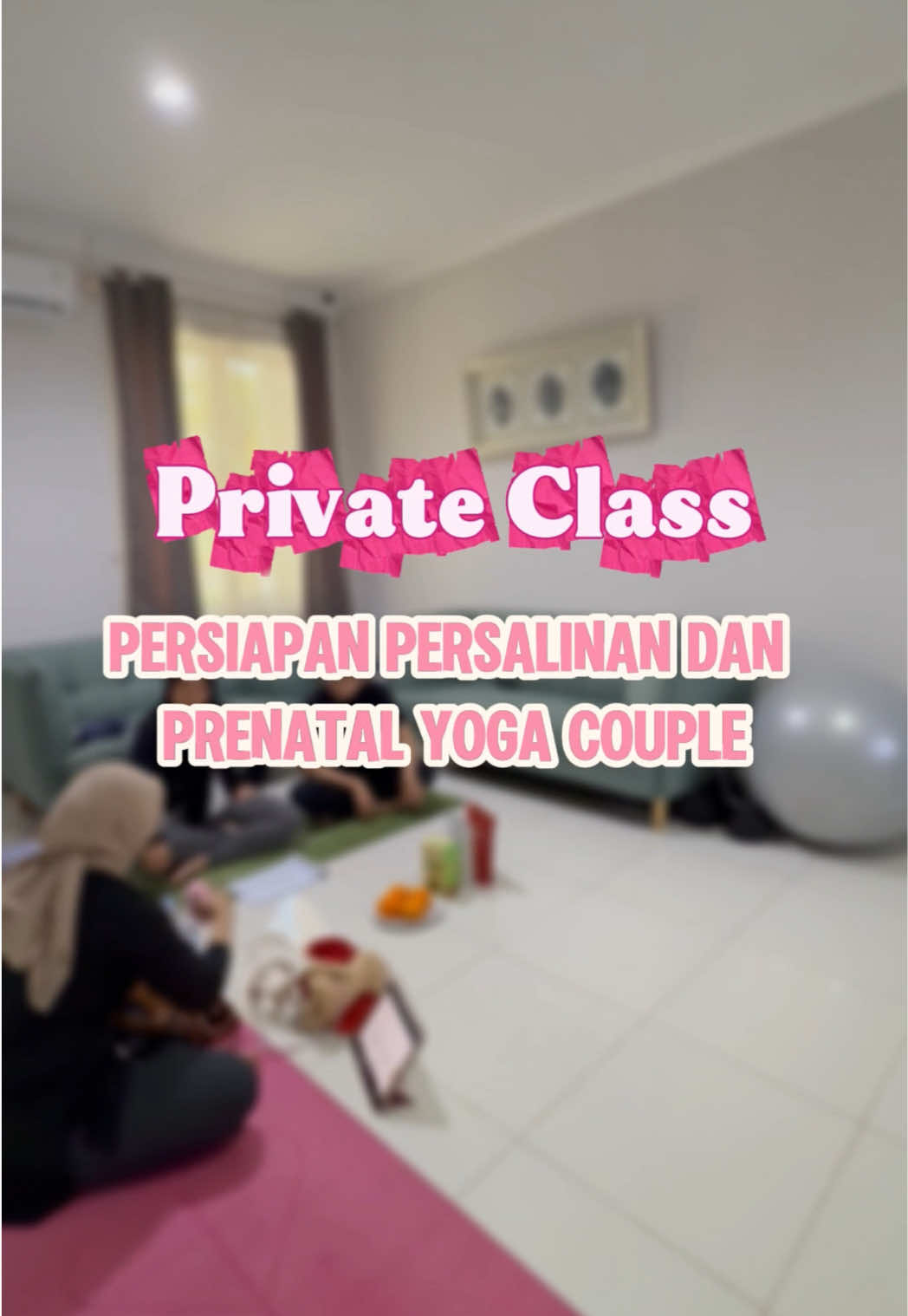 #prenatalyogacouple #kelaspersiapanpersalinan #birthpreparationclass #prenatalyogacouplebogor