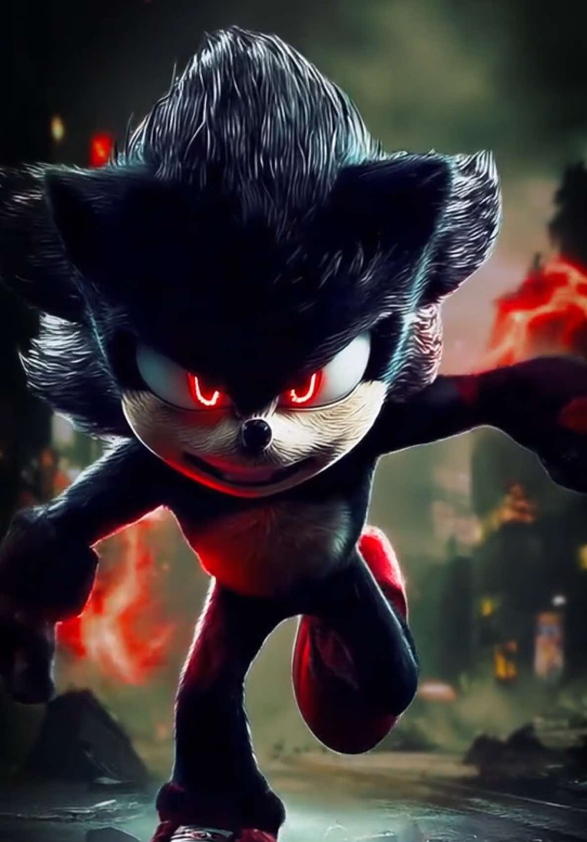 Shadow From Sonic  Live Wallpaper Inspired #shadow #sonic #sega #livewallpaper #fyp 