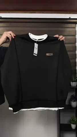 Áo Sweater Nỉ Lót Lông Tay Dài #aosweater #xuhuong #macdepmoingay #phoidoxinh #fybシ 