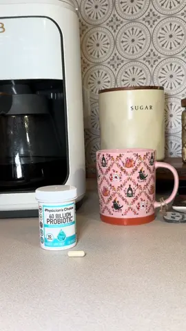 I hooked @Physician’s Choice in their 30 day challenge to take the 60 billion probiotic everyday for the month of September. I will be checking in weekly. I have my probiotic sitting by the coffee maker, so there’s no way I’ll forget to take it this month. Also, how cute is my new Halloween coffee mug? #CapCut #probiotics #30daychallenge #halloween #guthealth 