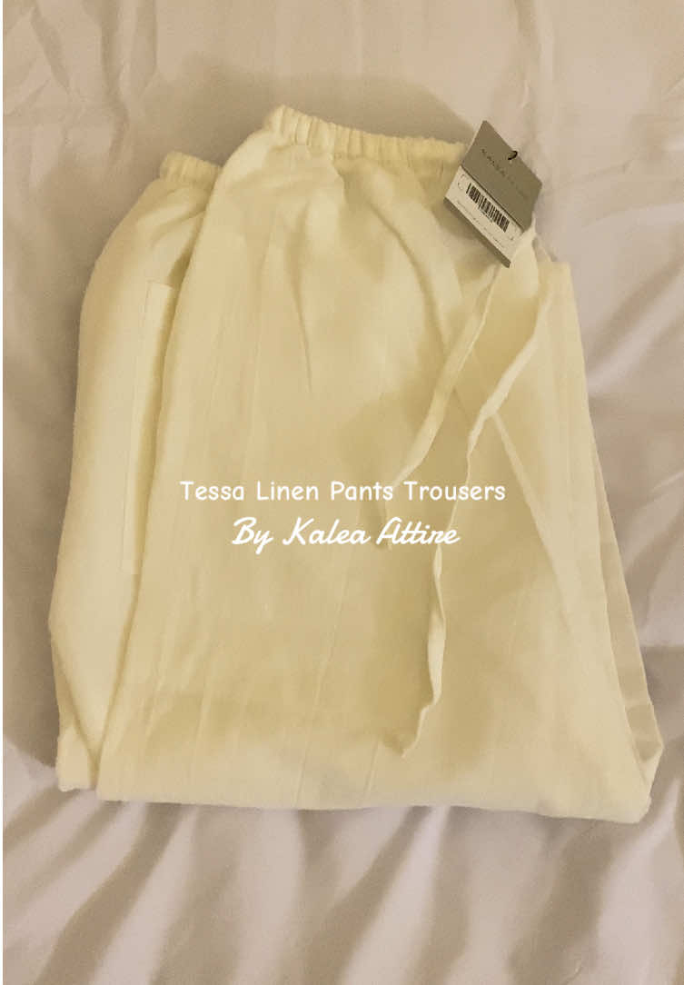 Tessa linen pants trousers by @Kalea Attire 💌🧷🤍 #kaleaattire #linenpants #pantstrouser 