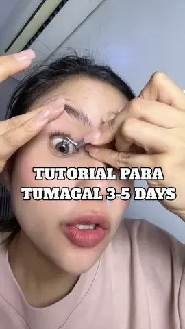 PANO TUMAGAL 3-5 DAYS? #diyclusterlashes #clusterlashes #noglueneededlashes 