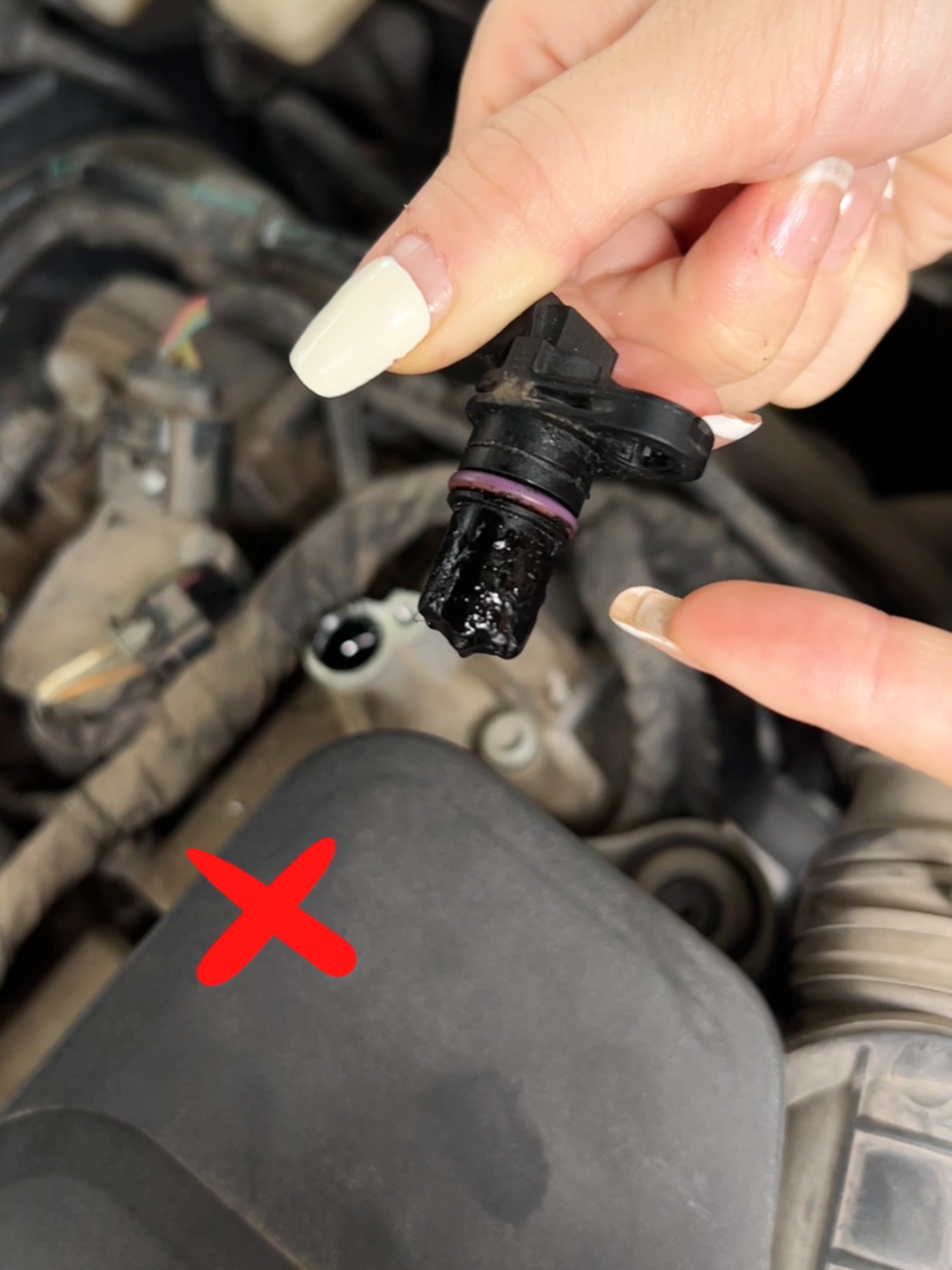 Sludge Here Can Stop Your Car From Starting#tips #fpy #car #DIY #driving
