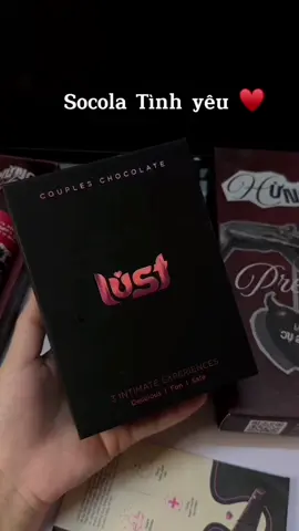 Lust chocolate 🍫 Vị đăng pha ngọt dịu, hậu vị thơm đậm đà tặng người yêu hợp lí nha #xuhuong #Socola #fyp #tinhyeu 