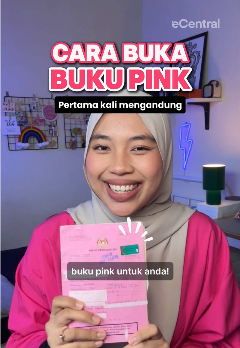 First time mom mesti tak tahu bila kena buka buku pink kan? 🤰🏻 Boleh tengok video panduan ni untuk buka buku pink dekat Klinik Kesihatan 🫶🏼 #bukupink #bukupinkkehamilan #klinikkesihatan #kehamilan 