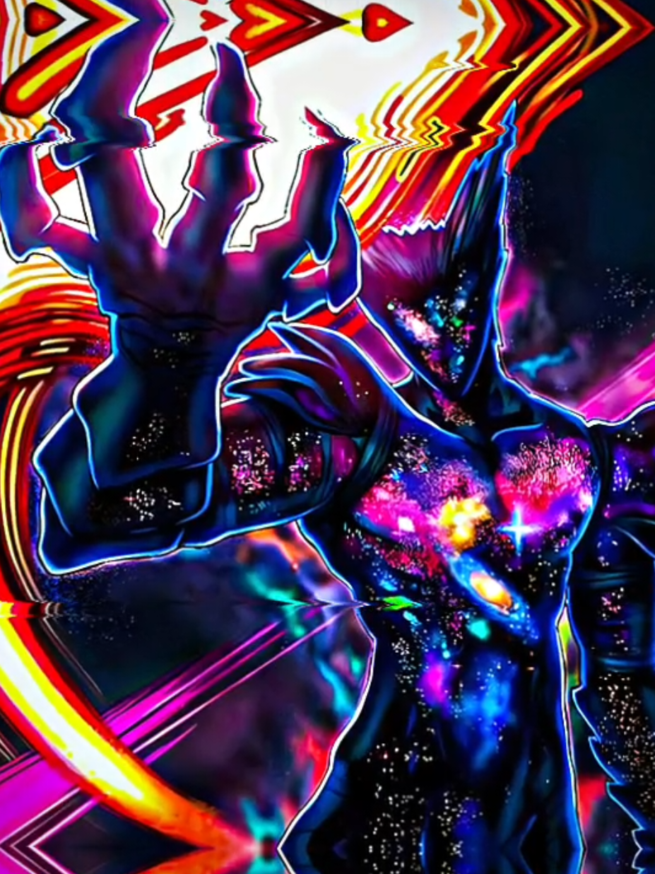 cosmic garou ☠️ #garou #saitama #onepunchmanedit #ardisyah🌠 #fyp 