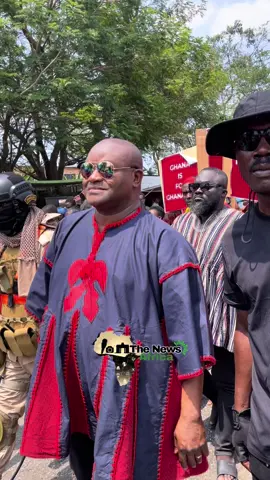 Live Now: leader and founder of the All People's Congress (APC) Hassan  Ayariga and sections of Ghanaians on the street walk in protest to show grievances to govt over  the alleged illegal activities of Nigerians in their country Ghana . #fyp #viral #igbokingdom #nigeriamustgo #thenewsafrica 