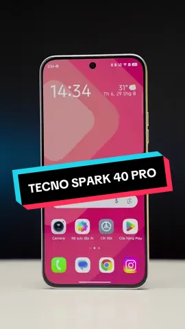 Chỉ có thể là TECNO mới ngon bổ rẻ thế này!!! TECNO Spark 40 Pro #Tecnovietnam #Spark40series #Spark40pro  #nhetaybenmay