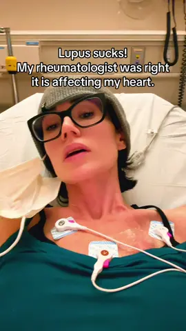 Symptoms of paricarditis, inflammation of the pericardium   Of the heart. It can be just inflammation and/or an infection of the heart. I has a fever, pain to breath, pain moving up left shoulder, neck, arm left side. Nausea. Night sweats aswell with severe fatigue the last few days and electric pain in my left chest. My BP was 82/64upon arrival to hospital. I also started loosing more weight. Please send me positive vibes., prayers, twerks, anything g helps. Thank you. lupus #autoimmunedisease #chronicillness #chronicpain #paricarditis #lupus 