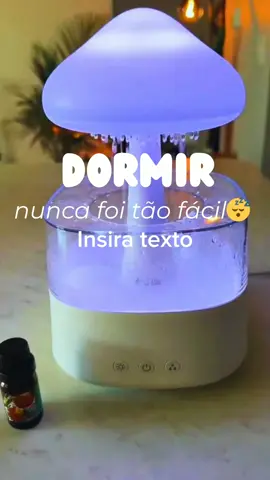Umidificador com barulho de chuva da shopee #foryou #foryoupage #viral 