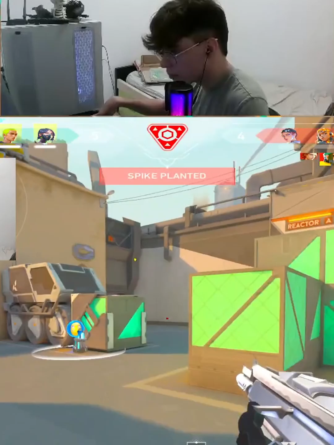 1 vs 4 viper #teniz_06 #disableplayer #Valorant #radiant #twitch #clipvalorant #fyppp #clip #clipsdetwitch #cc