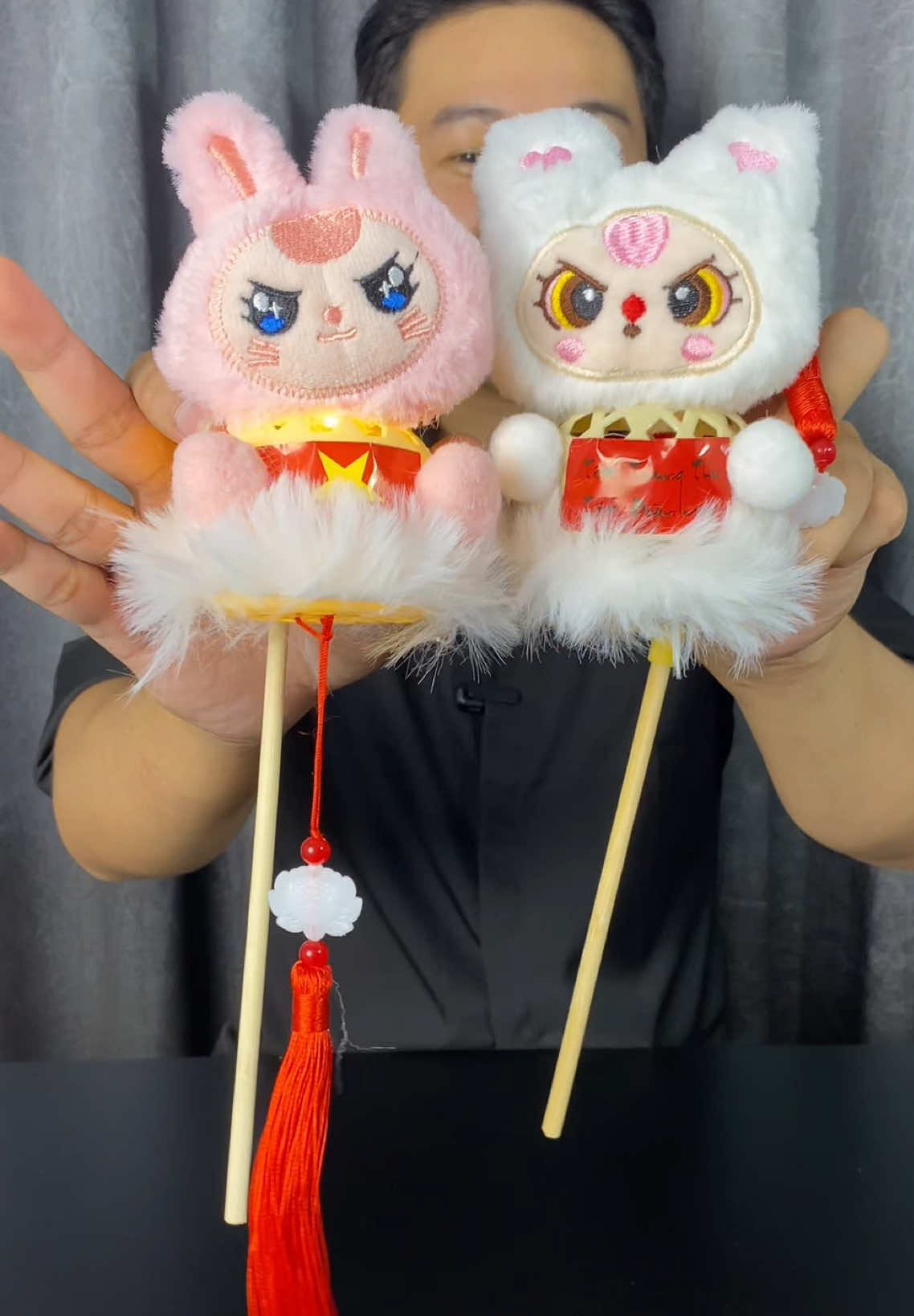 Lồng đèn cho bé hot trend có đèn nhấp nháy, sau dùng có thể trang trí decor #longdentrungthu #longdencontho #lồngđèn #xuhuong #quocmom_review 