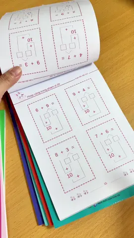 Bộ sách toán tư duy giúp bé tính nhẩm nhanh #taphoanhary #sachhay #hoctoan #toantuduy #tachgop 