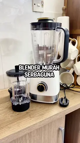 Murah betul blender 3in1 ni. Harga bawah 100 je awakk 😘  Dahla warna putih hitam mcm ni. Cantik dok'oh!   #alltoublender #blender3in1 #blendermurahviral #blenderserbaguna #fypシ゚viral 