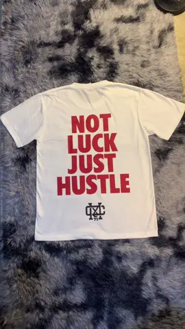 “NOT LUCK JUST HUSTLE” motivation shirts #clothing #shirts #motivation #basketballshirts 