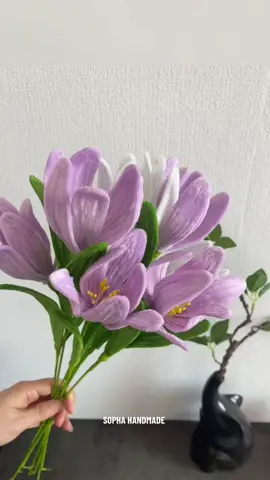 Tulip Pipe Cleaner Crafts  #trending #creative #handmade #tpyシ 