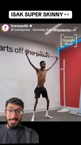 Alexander Isak super skinny #alexanderisak #isak #liverpool #lfc #newcastle 