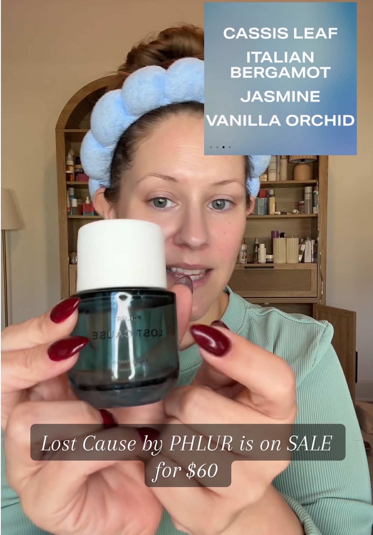 Not a drill. @Phlur Fragrances #phlurlostcause #muskyfloral #floralfragrance #floralperfume #perfumeonsale 