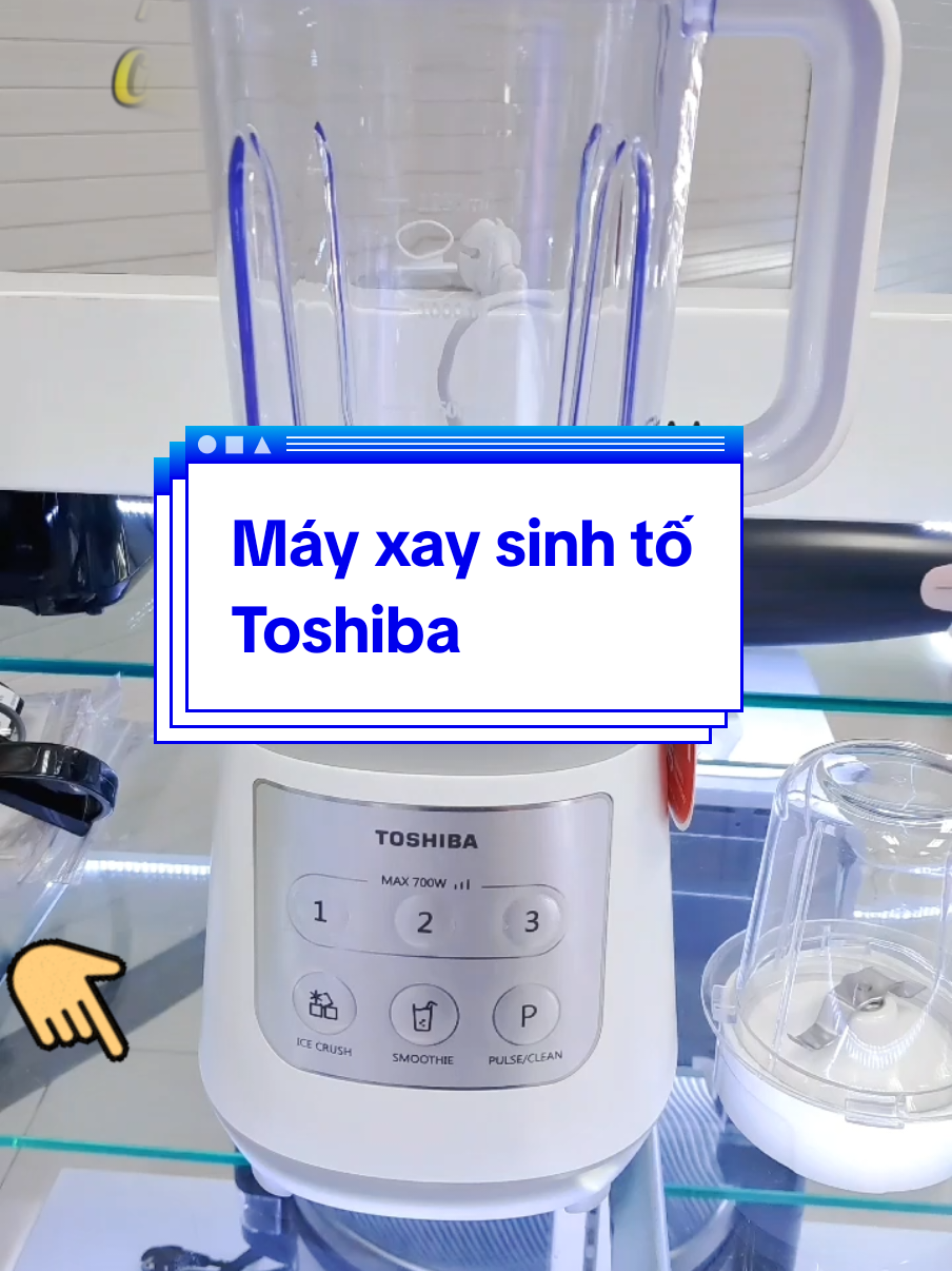 Máy xay sinh tố Toshiba BL-70PR1NV [ xay sinh tố, xay tiêu, dùng gia đình hoặc kinh doanh xay bán ]#xuhuong#tiktok#