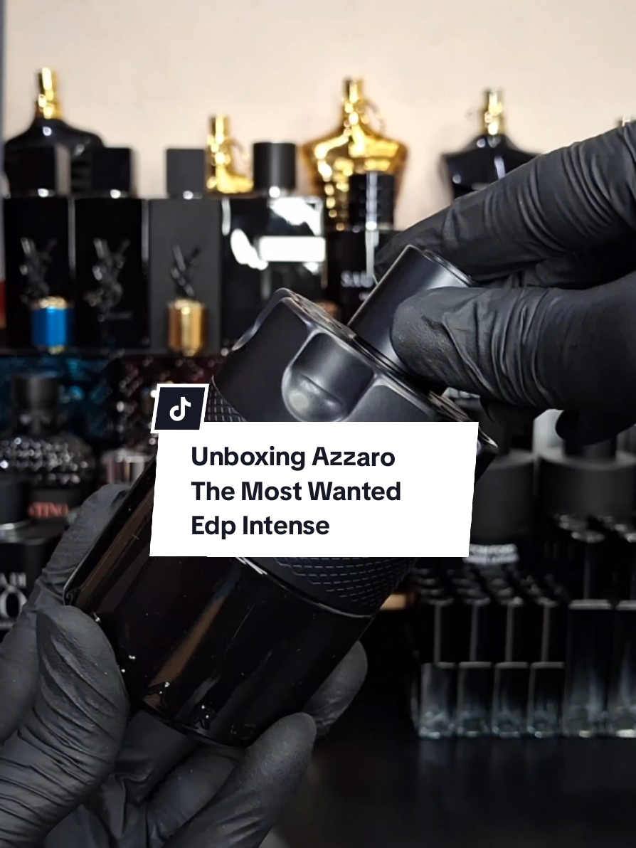Unboxing Azzaro The Most Wanted Edp Intense (Sweet, Sexy, Masculine)  #fyp #perfume #fragrance #unixcent_official #azzaro 